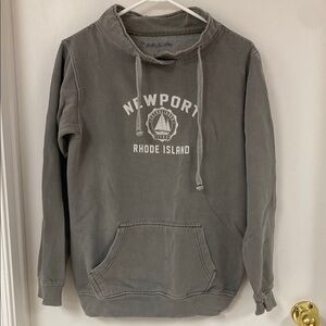 Newport Rhode Island Gray Hoodie ❤️